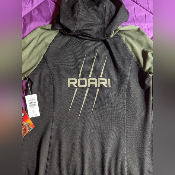 Jurassic World Roar Active Zip Hoodie - Picture 1 of 12